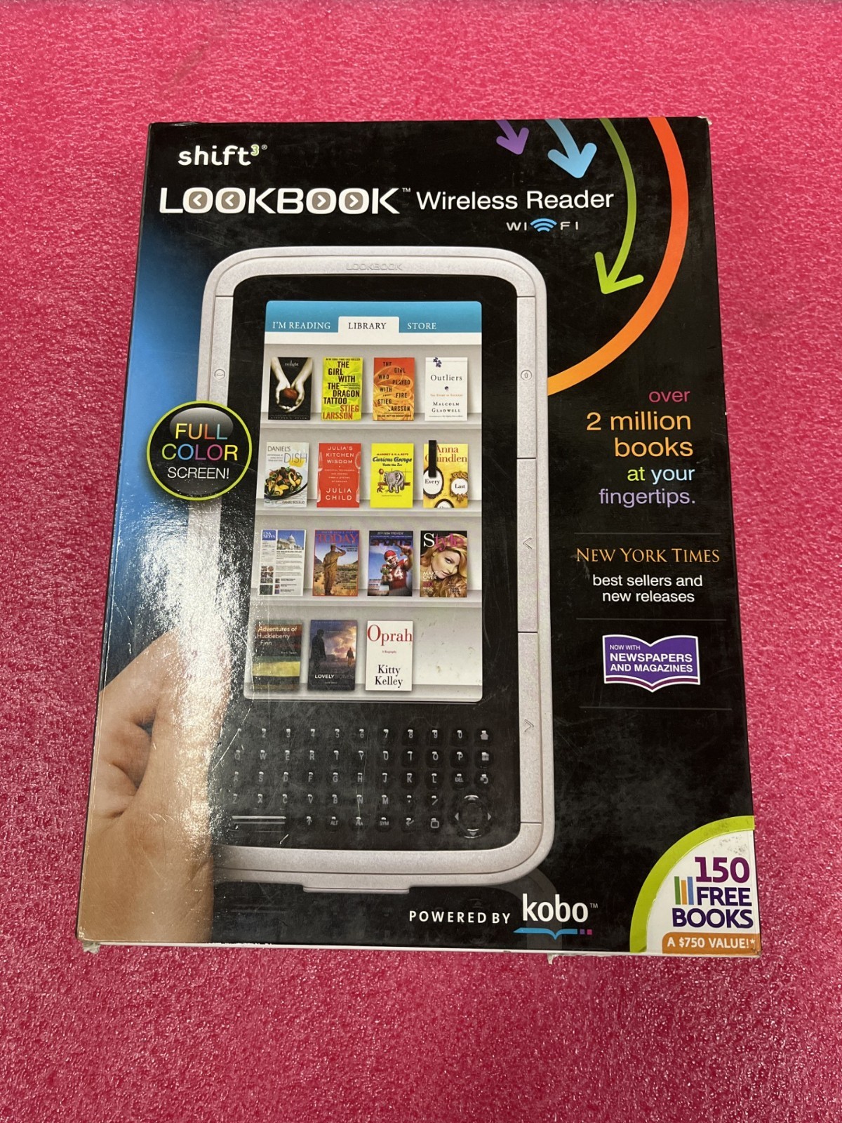 SHIFT 3 LOOKBOOK WIRELESS READER-OPEN BOX