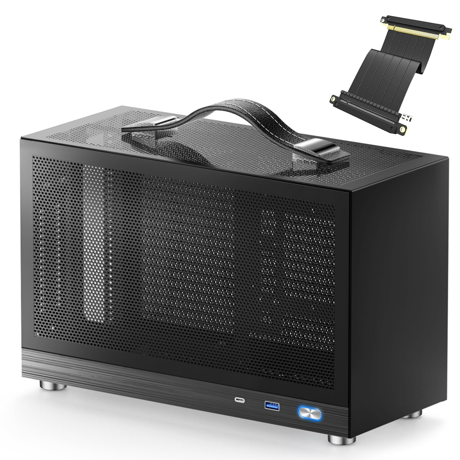 S300  MiniITX PC Gaming Case  Front I/O USB 3.0 Type  C Port  SFX Power Suppl...