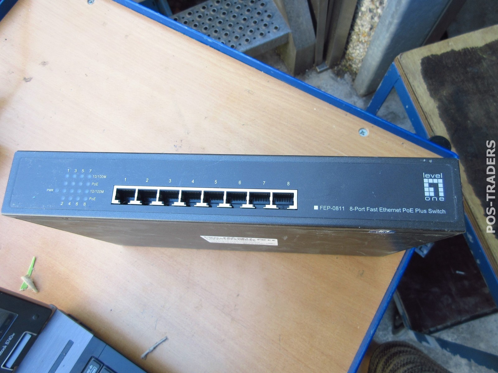 LEVELONE FEP-0811 - 8-Port Fast Ethernet PoE Switch, 802.3at/af PoE Network