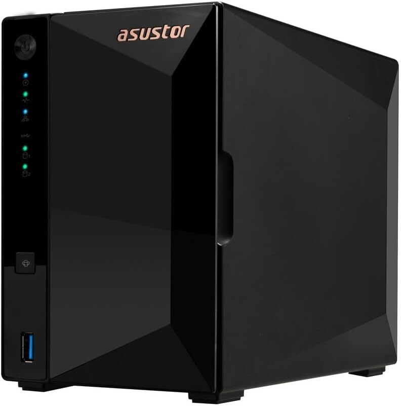 Asustor Drivestor 2 Pro Gen2 2 Bay NAS Quad-Core 1.7GHz CPU Diskless AS3302T v2