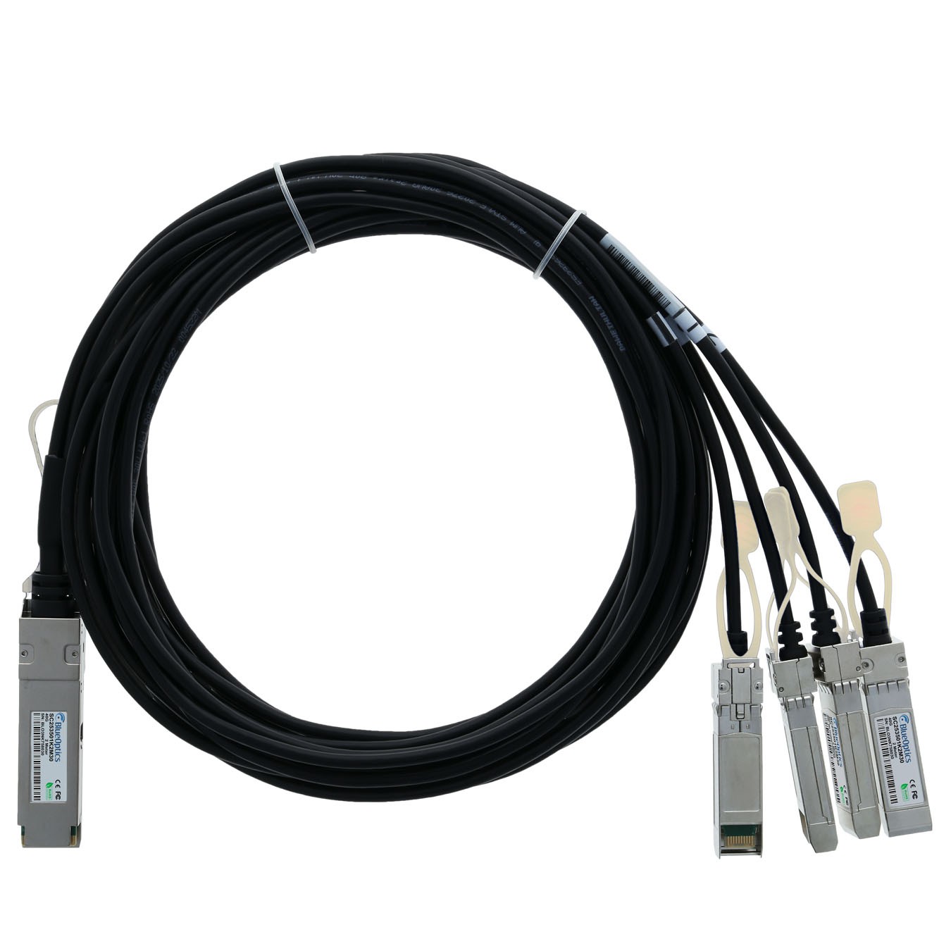 Extreme Networks 10321 Compatible BlueLAN QSFP DAC SC253501K3M30