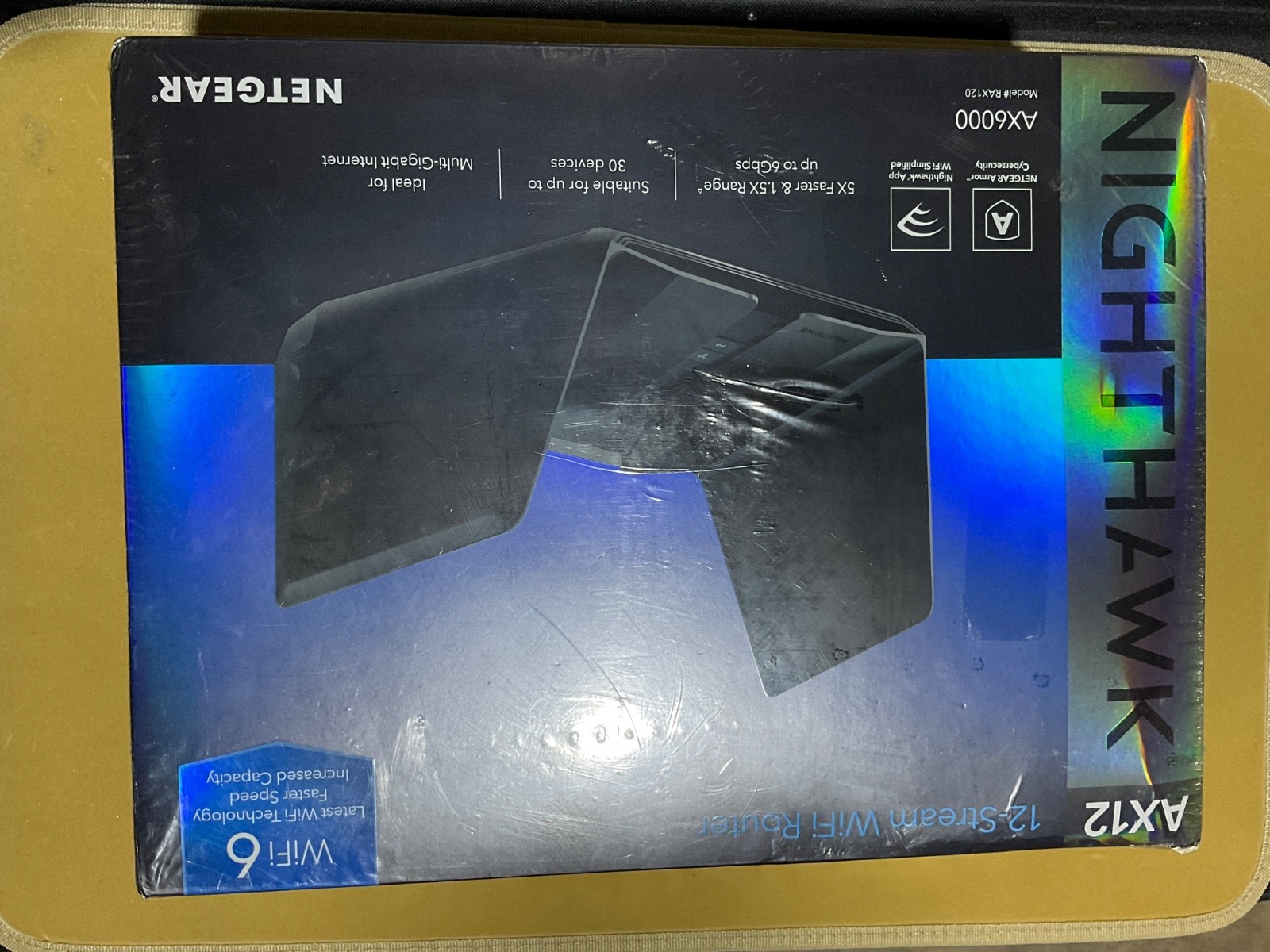 Netgear Nighthawk AX12 AX6000 WiFi 6 Router RAX120 *NEW/ SEALED
