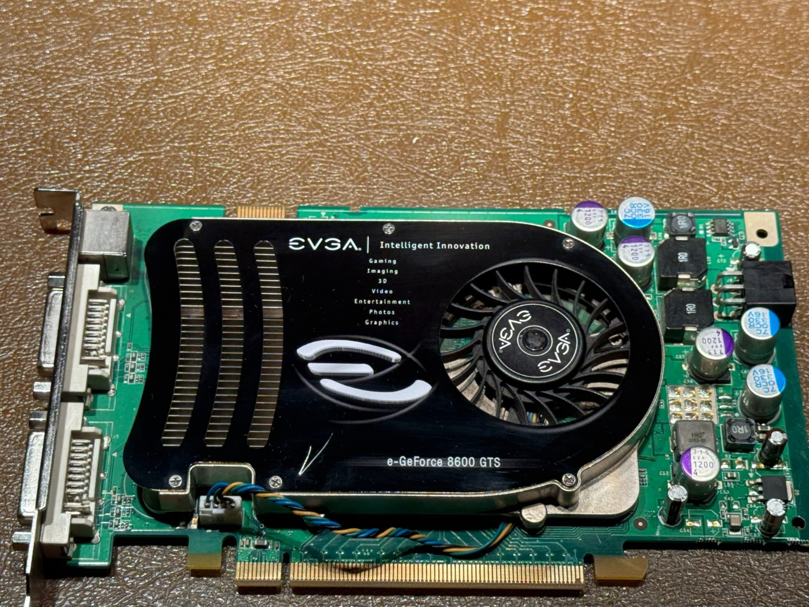 EVGA NVIDIA GeForce 8600 GTS PCIe x16 Graphics Card Dual DVI Multi-Monitor