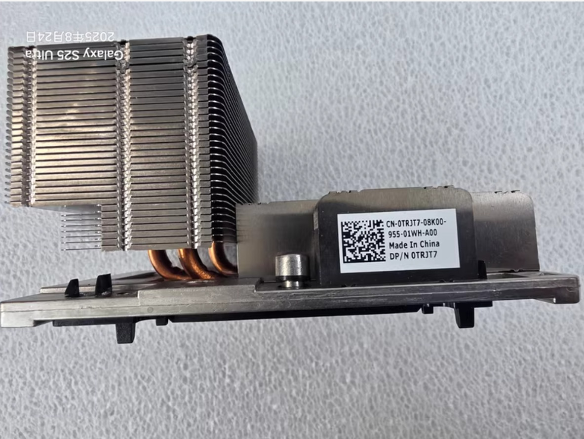Used High Performance Heatsink Dell R740 R740XD R7920 w/Bracket TRJT7 0TRJT7