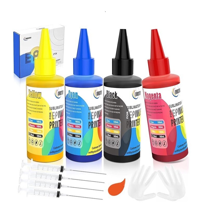 400ML Sublimation Ink Refills for Epson Inkjet Printers