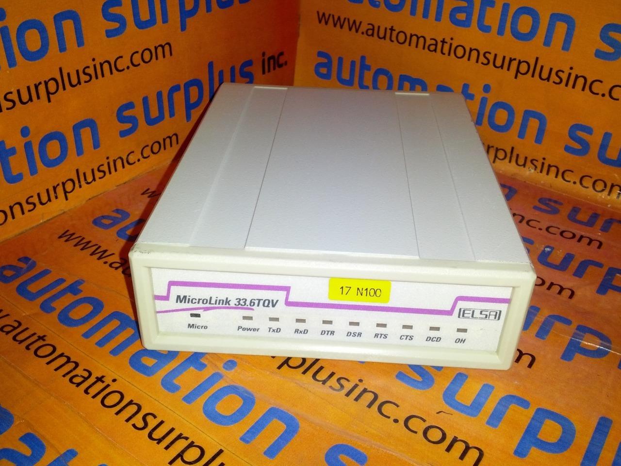 ELSA MICROLINK 33.6TQV MODEM WOW