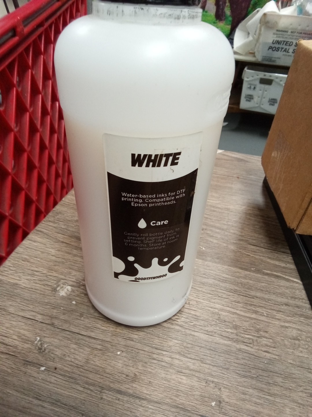 500ml White DTF Printer Ink Oodtfiwh900 Water Based 474 