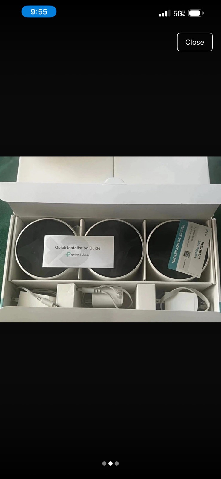 TP-Link Deco X55 AX3000 WiFi 6 Mesh System 3-Pack