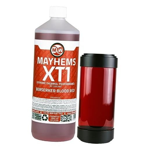 Mayhems - XT1 Premixed PC Coolant - Computer Water Cooling Berserker Blood Red