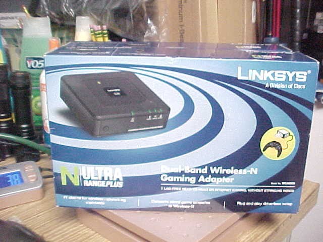 LINKSYS WGA600N DUAL-BAND WIRELESS-N GAMING NETWORK Wireless Adapter