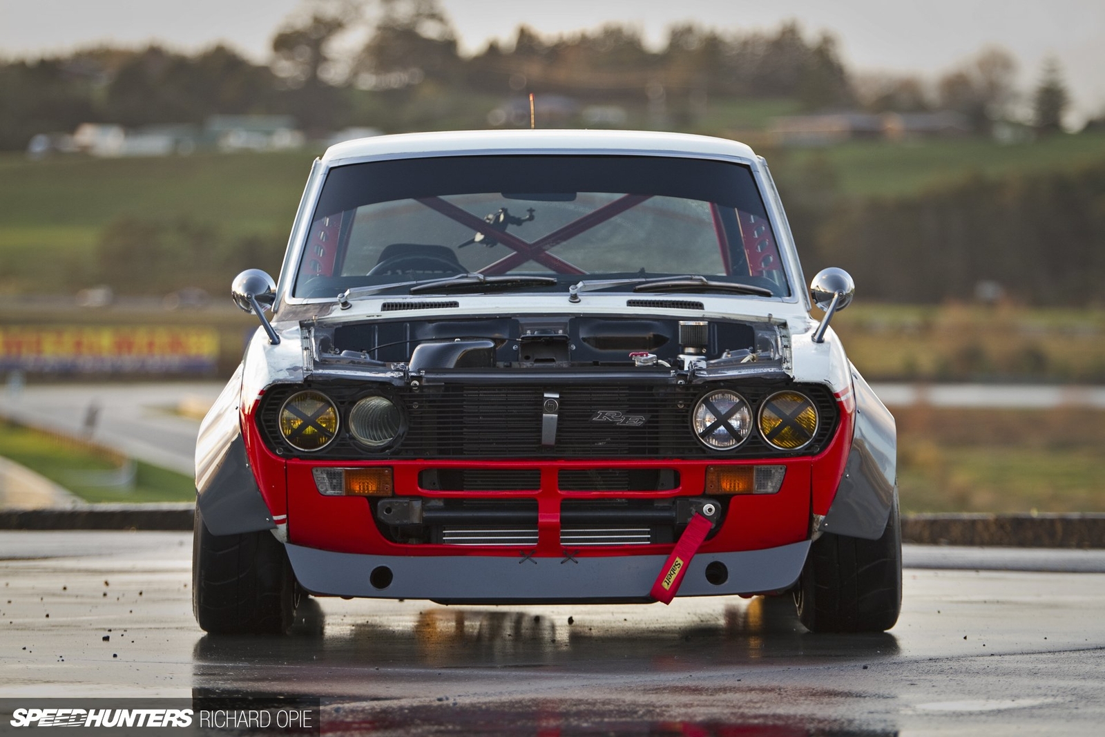 Cars mazda rx2 drift race racing custom Desk Mat Stitched