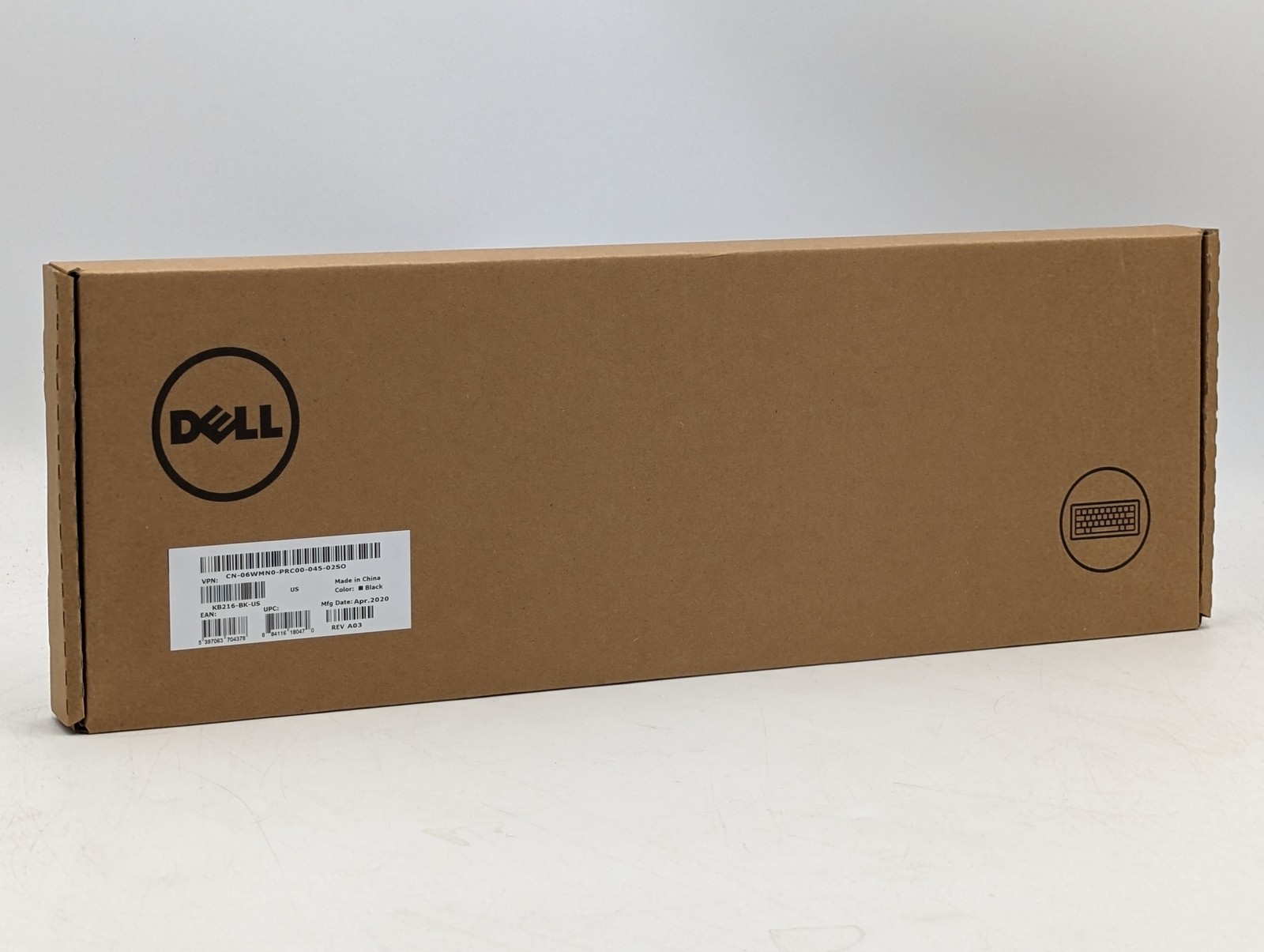 Dell Wired USB Keyboard- KB216p