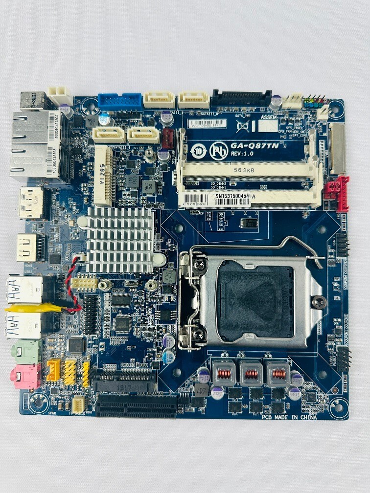 Gigabyte GA-Q87TN Mini-Itx CPU Board