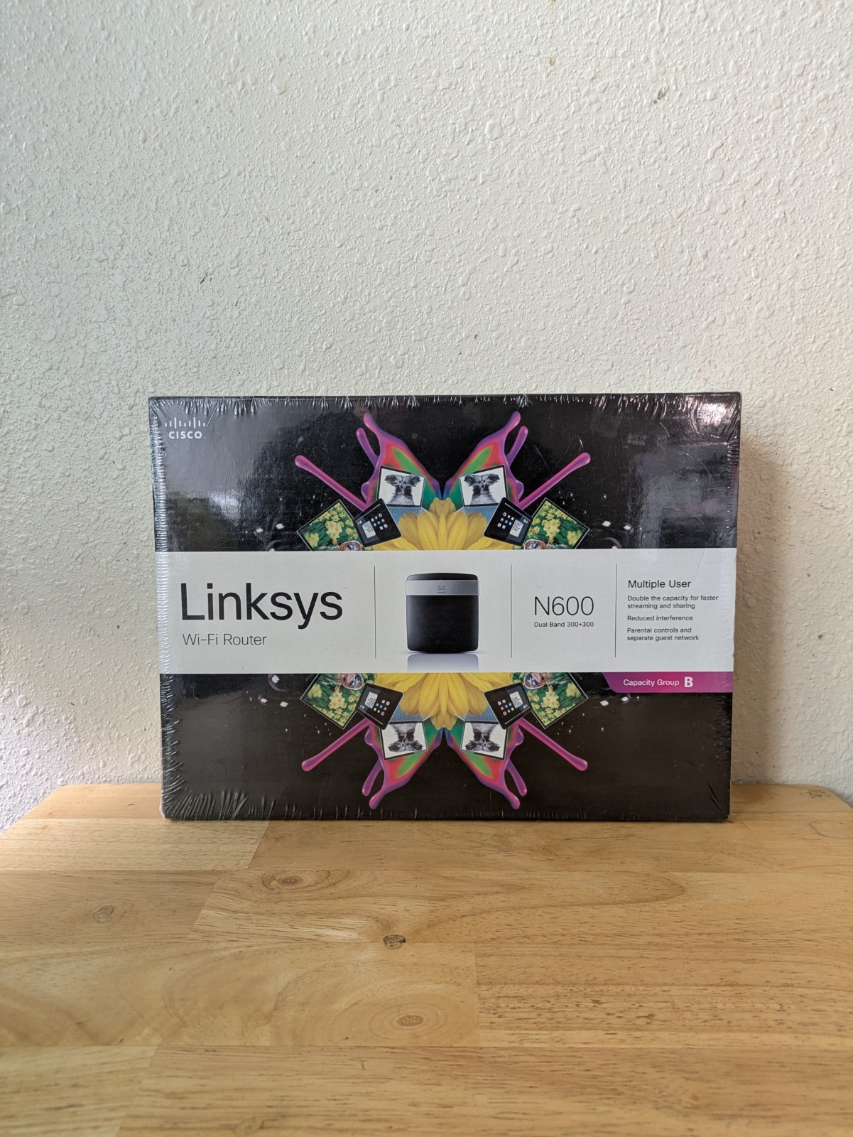 Linksys N600 Dual Band WiFi Router Brand New Factory Sealed