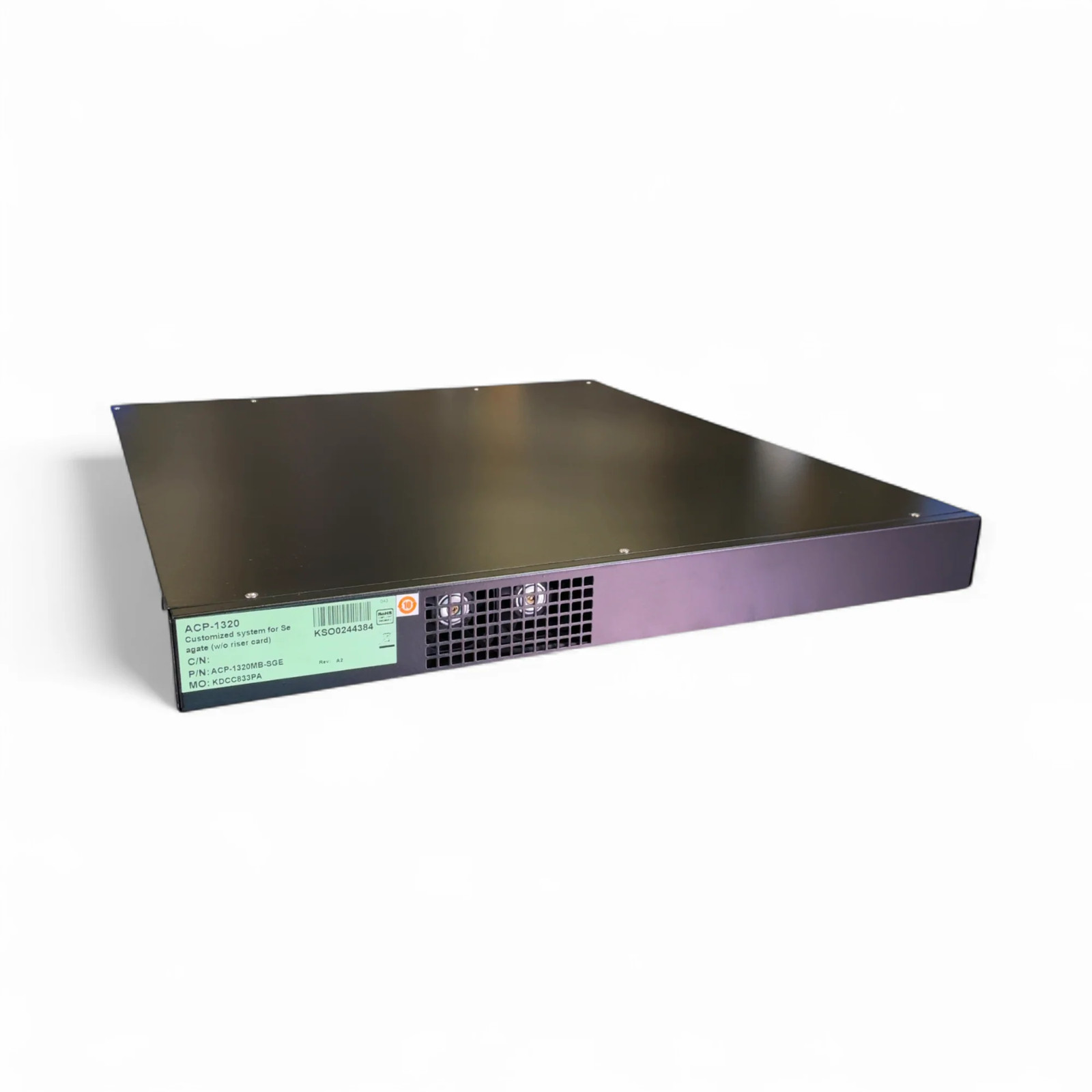 Advantech Seagate 1U Industrial Rackmount Chassis w/o Riser ACP-1320MB-SGE (BO)