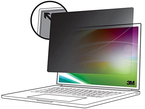 3M BP140W1E Bright Screen Privacy Filter 14in Laptop 16:10