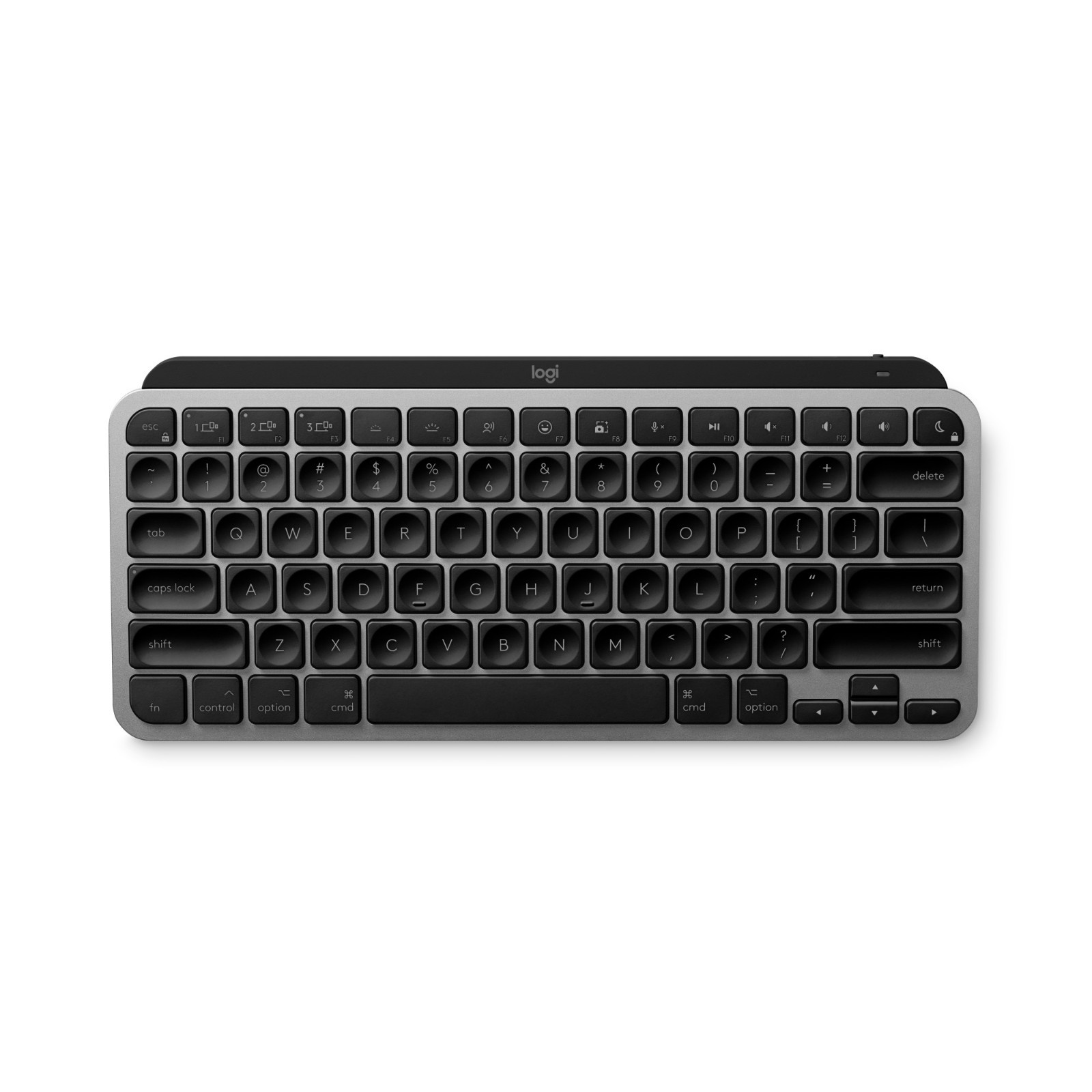 New Logitech MX Keys Mini Wireless Keyboard Authentic Color Black - US English