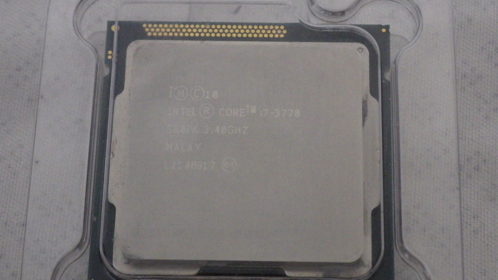 Intel Core I7-3770 Processor (3.40GHz, 4 Cores, Socket H2 LGA-1155) - SR0PK