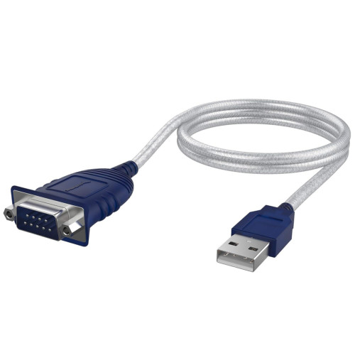 SABRENT USB 2.0 to Serial (9 Pin) DB 9 RS 232 Converter Cable, 2.5 FT