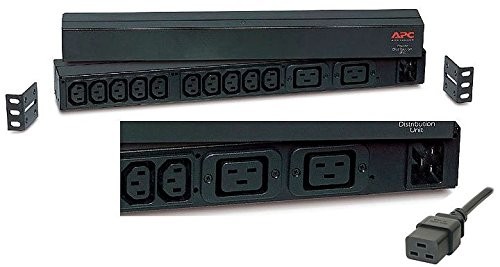APC NetShelter Basic Rack PDU, 1U, 16A, 208 & 230V, 10 C13 and 2 C19 outlets