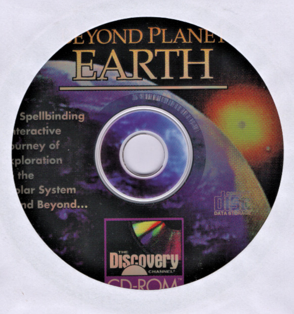 Beyond Planet Earth DOS PC CD-ROM (1994) Discovery Channel Space Exploration
