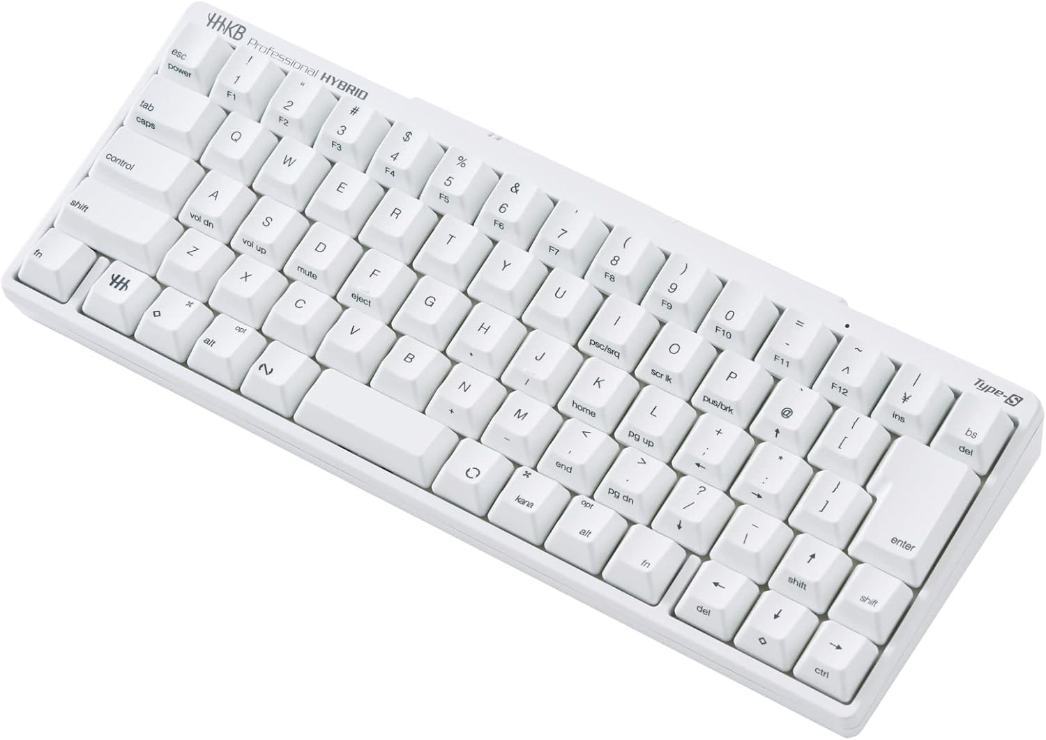 PFU Keyboard HHKB Professional HYBRID Type-S Japanese Layout/Snow