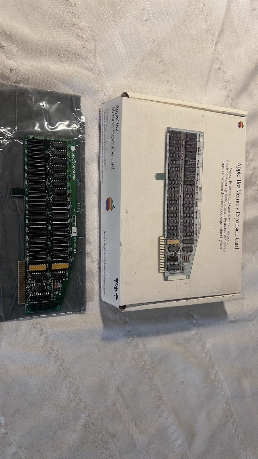 Apple IIGS RAM Memory Expansion Card 256K With Box Tested Working Great