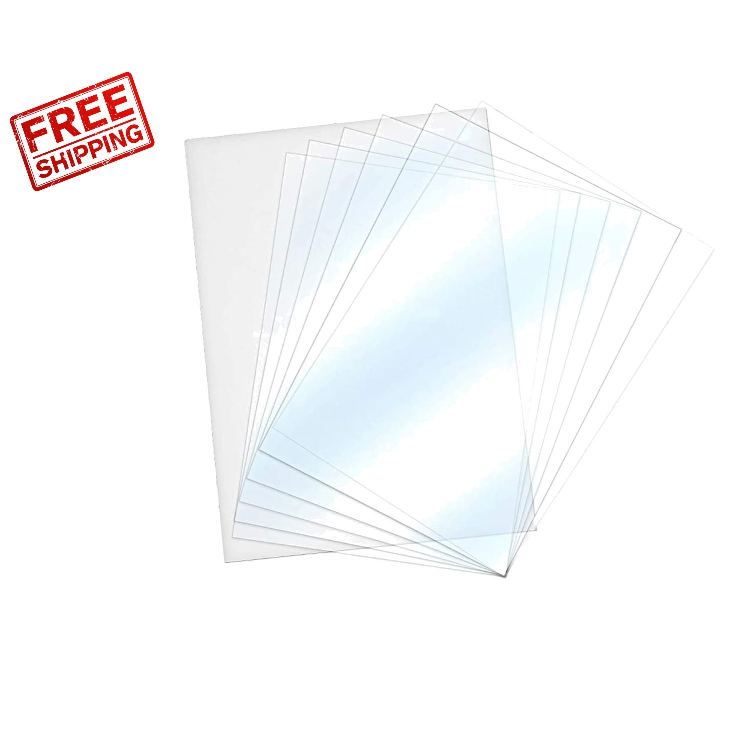 6PCS High Transmittance FEP Film for ELEGOO & ANYCUBIC 3D Printers 200x140mm