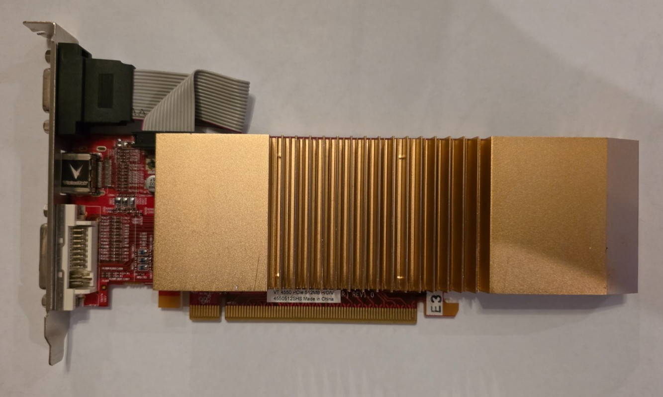 Vision Tek ATI Radeon HD 4550 512MB DDR3 PCIe Graphics Card