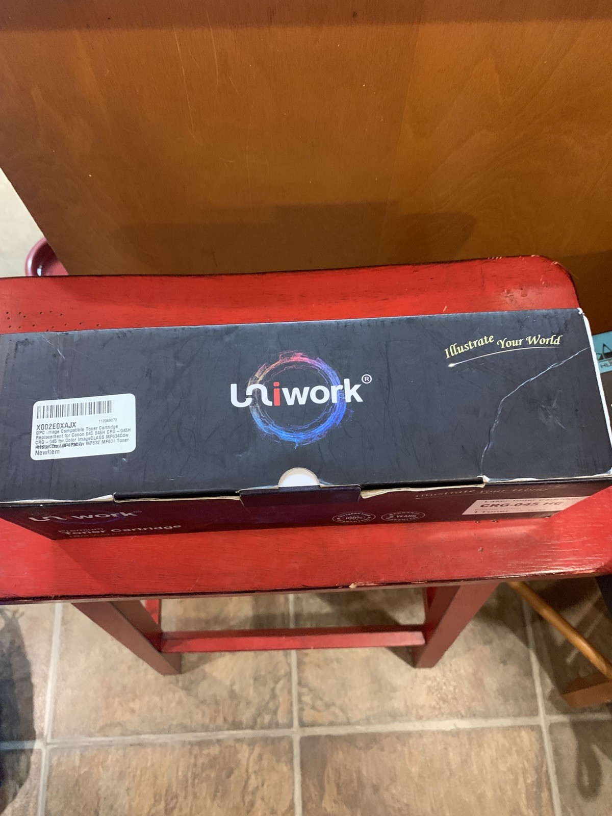 UNIWORK Laser Toner CRG-045 HC Compatible With Canon Color imageCLASS (Yellow)