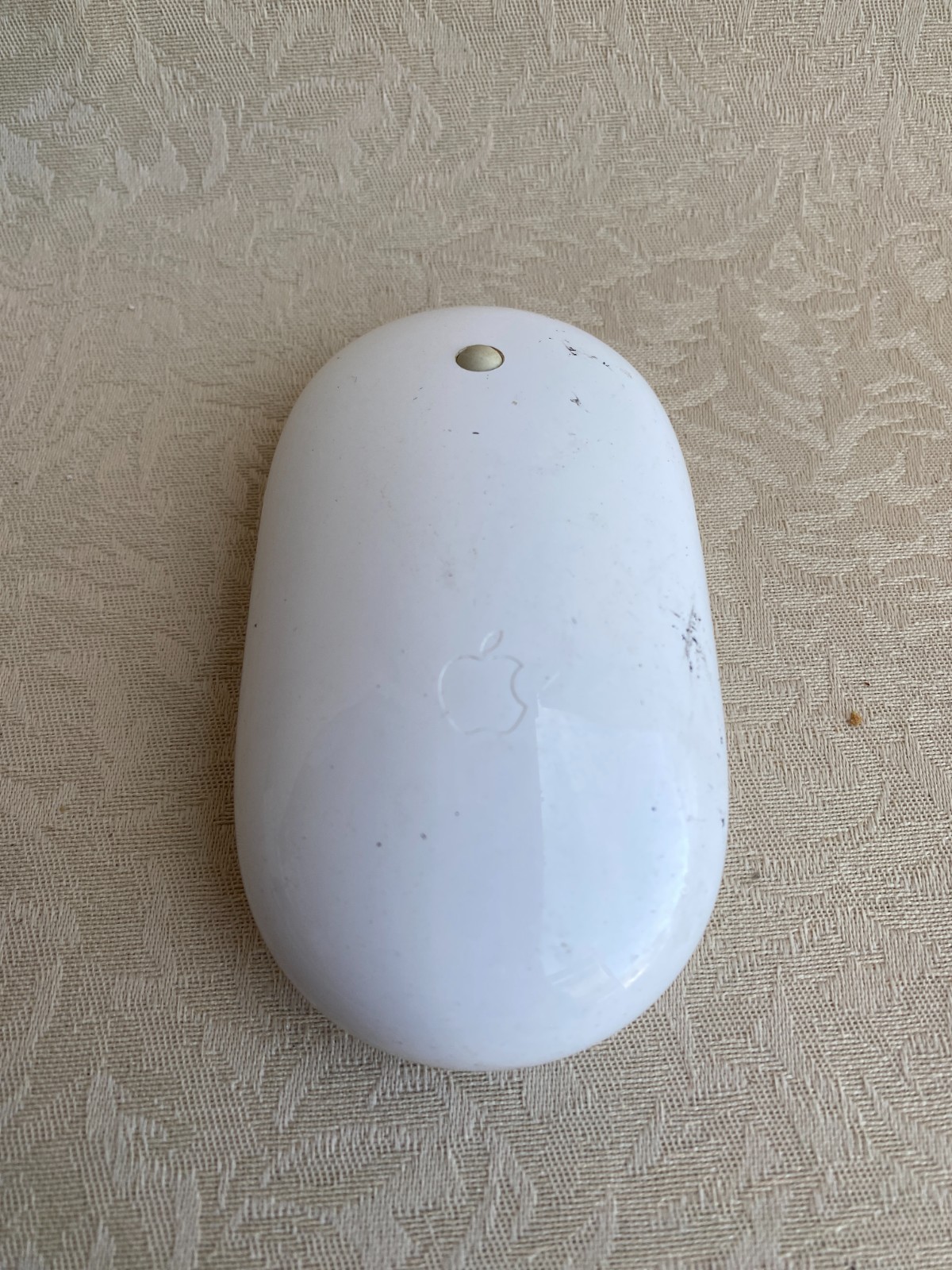 Apple Mighty Mouse Wireless Bluetooth Optical Mouse A1197 MA272LL/A Mac Tested
