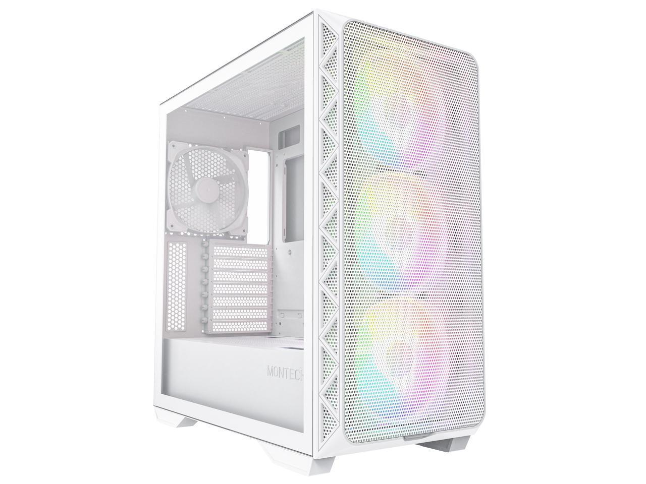 Montech AIR 903 MAX, E-ATX Mid Tower Case, High Airflow, 3x 140mm ARGB PWM & 1x