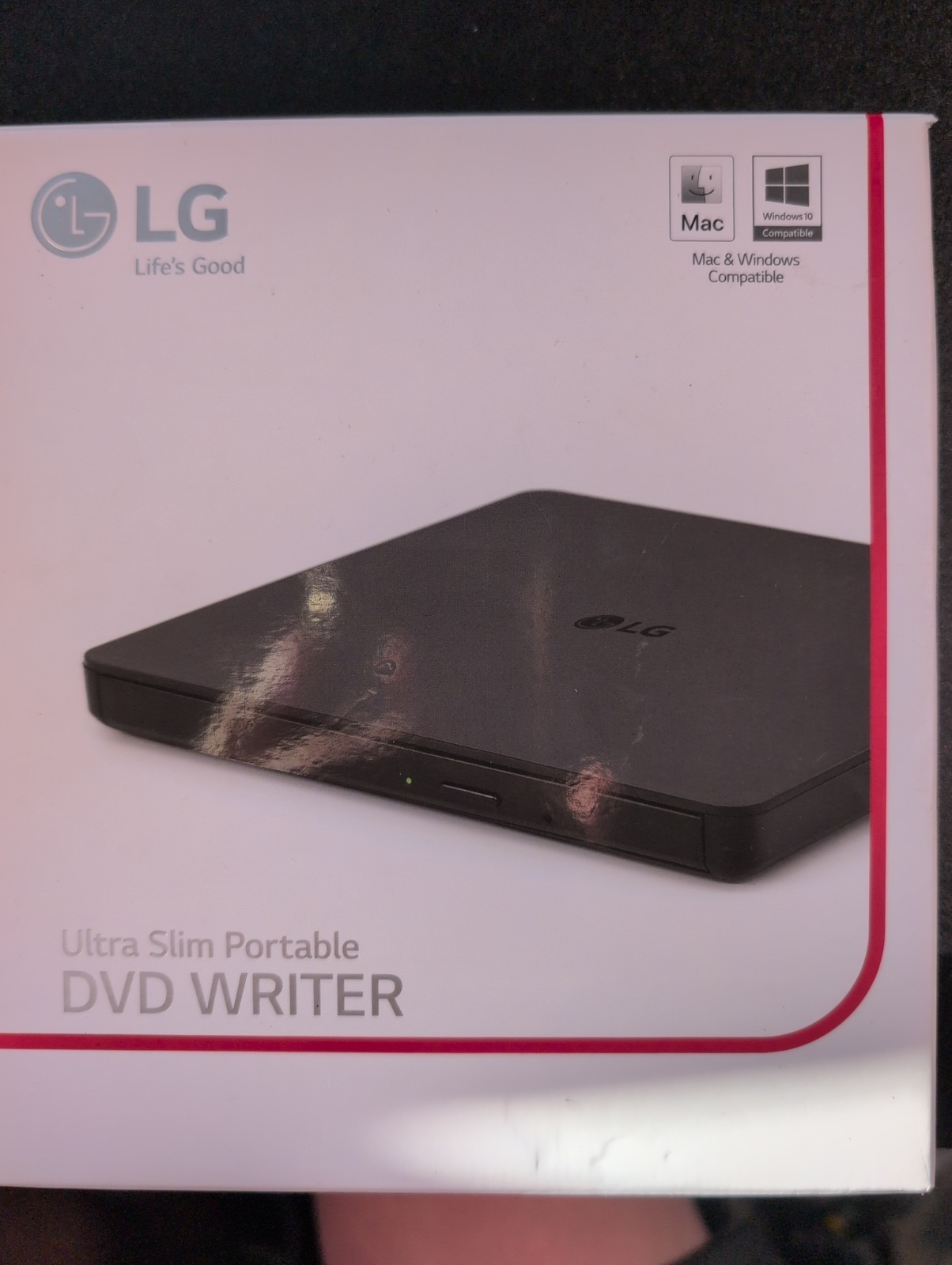 LG EX70 Ultra Slim Portable DVD Writer Windows/Mac (GP63EX70) ™