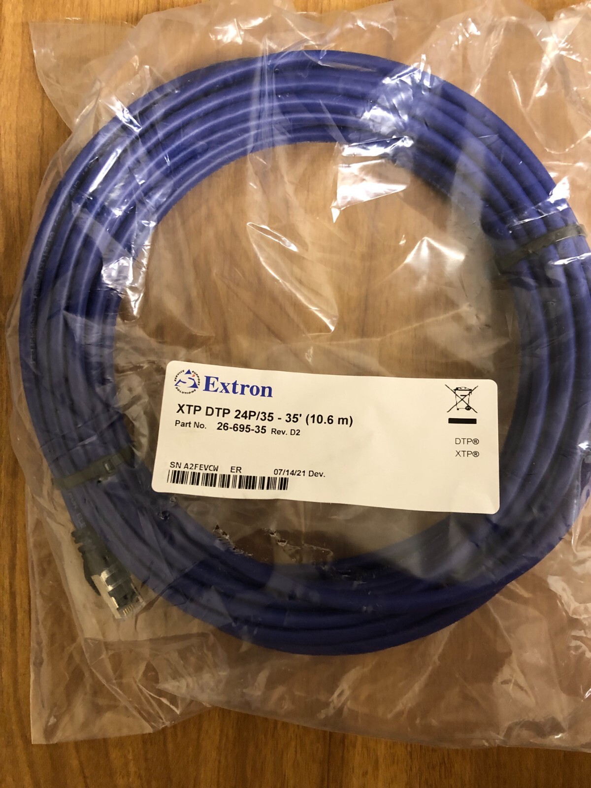 Extron XTP DTP 24P Series 26-695-35