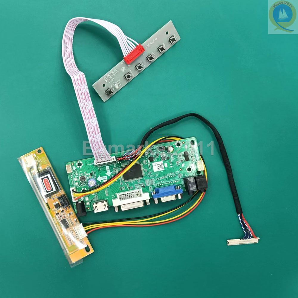 VGA DVI LCD Driver Controller Board Monitor Kit for LTN170U1 1920X1200 HD-MI