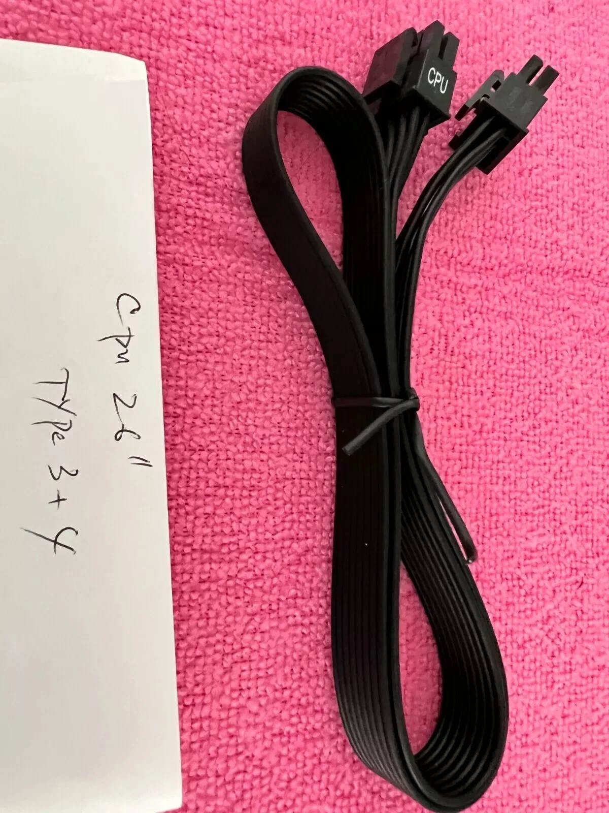 CORSAIR TYPE 4  8 PIN TO 4+4 PIN CPU POWER CABLE FOR CORSAIR RM650X-RM1000X,OEM