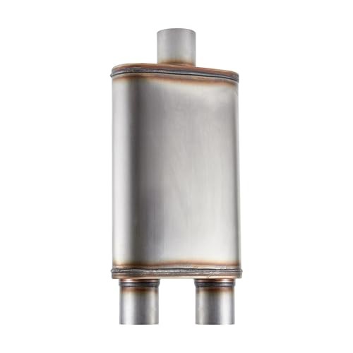 Universal 409 Stainless Performance Exhaust 3 in inlet 2.5 in dual outlet