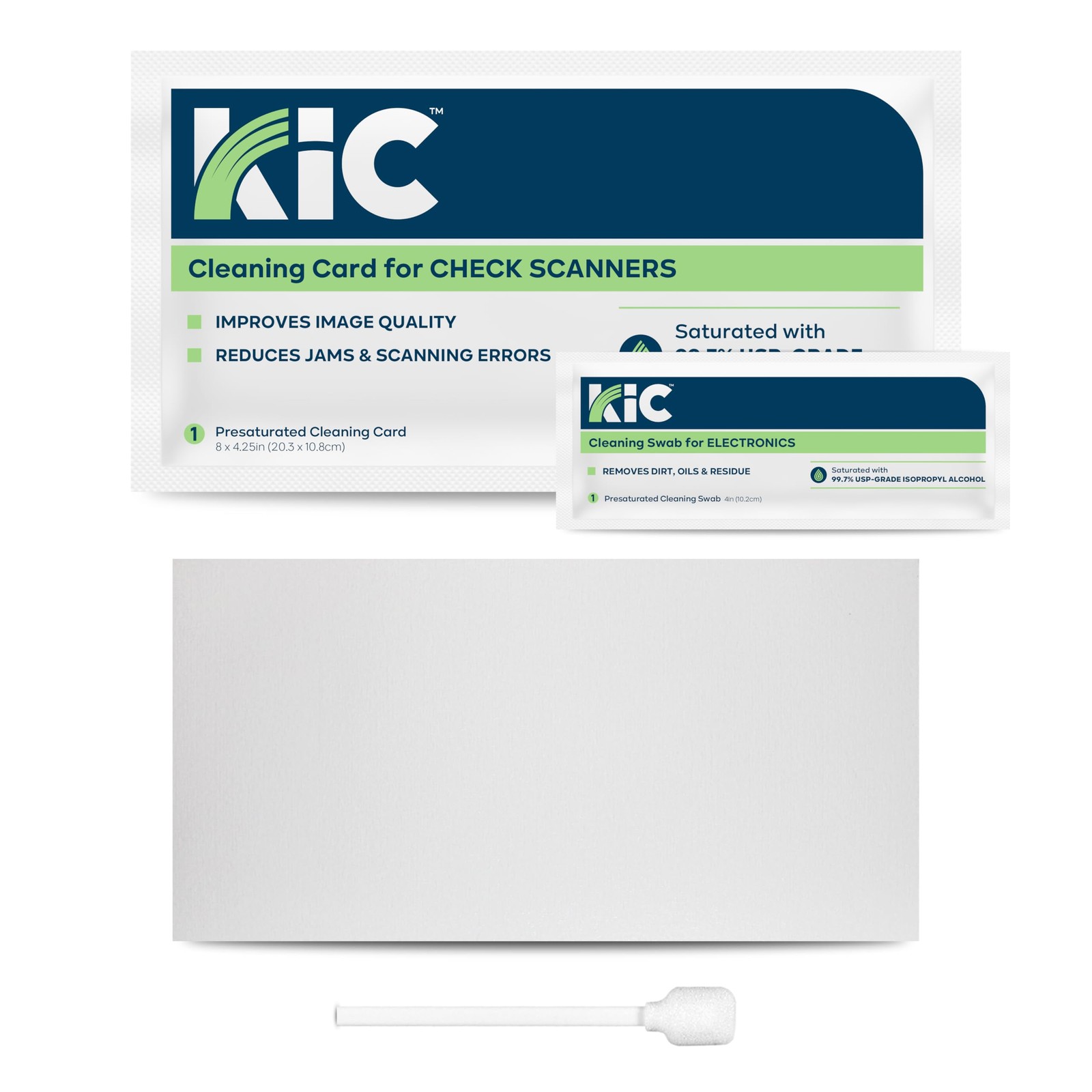 KICTeam Cleaning Kit for Check Scanner Machines