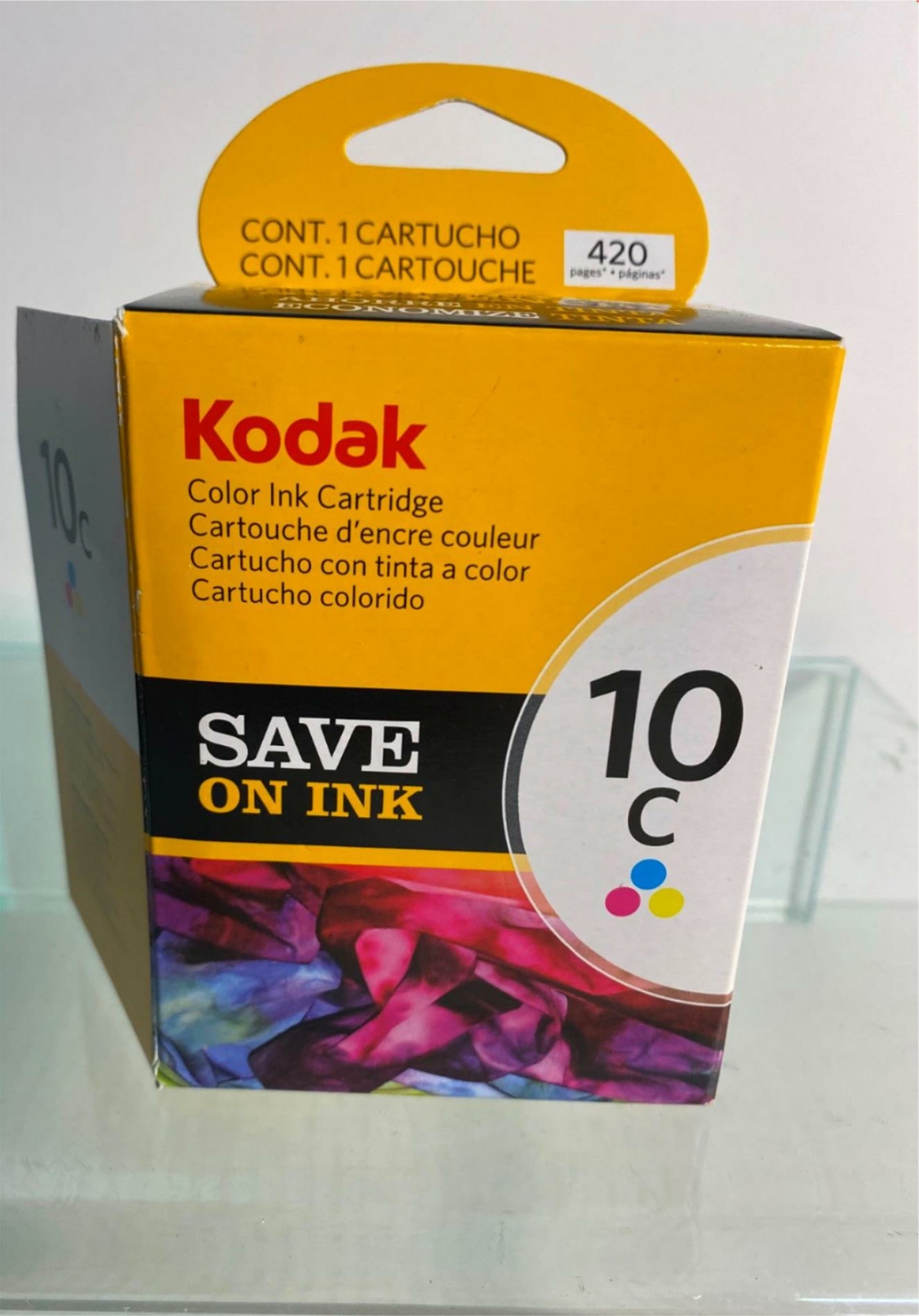 Genuine Kodak Color Ink Cartridge 10C New In Open Box