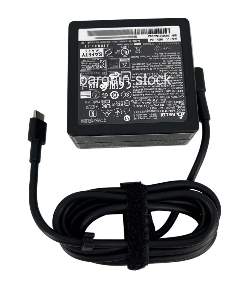 Original Delta 100W AC Adapter Charger For MSI Summit A16 A3HMTG-014US Laptop