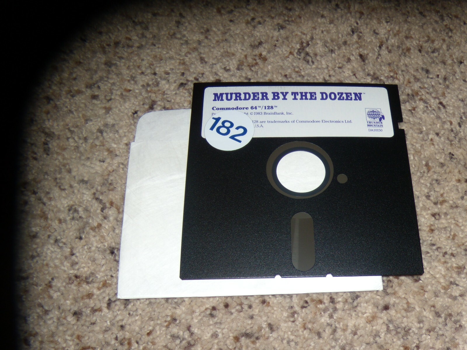Murder by the Dozen Commodore 64 C64 Game - Tested