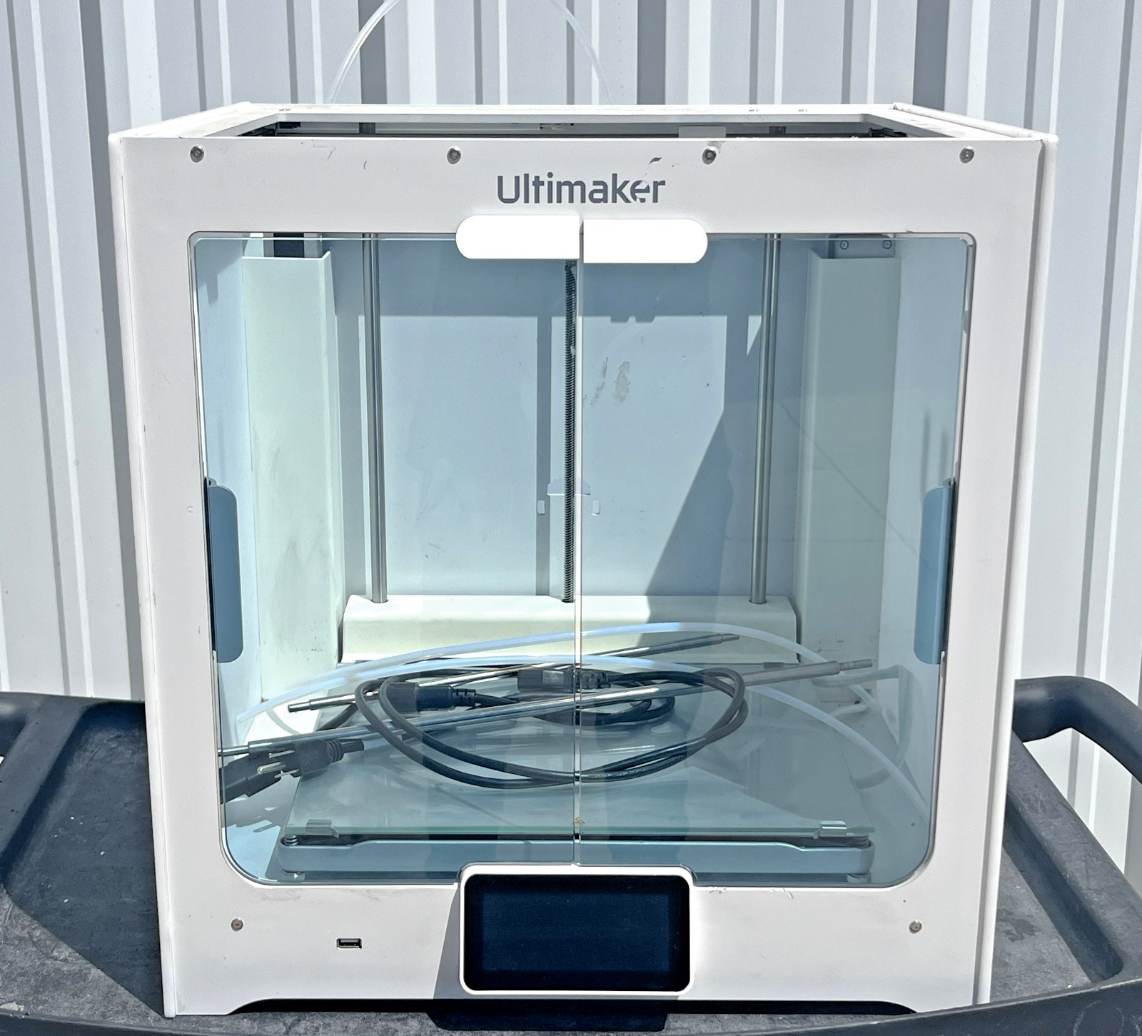Ultimaker S5 R2 Dual Extruder 3D Printer 100-240Vac *No Extruder* Power Tested