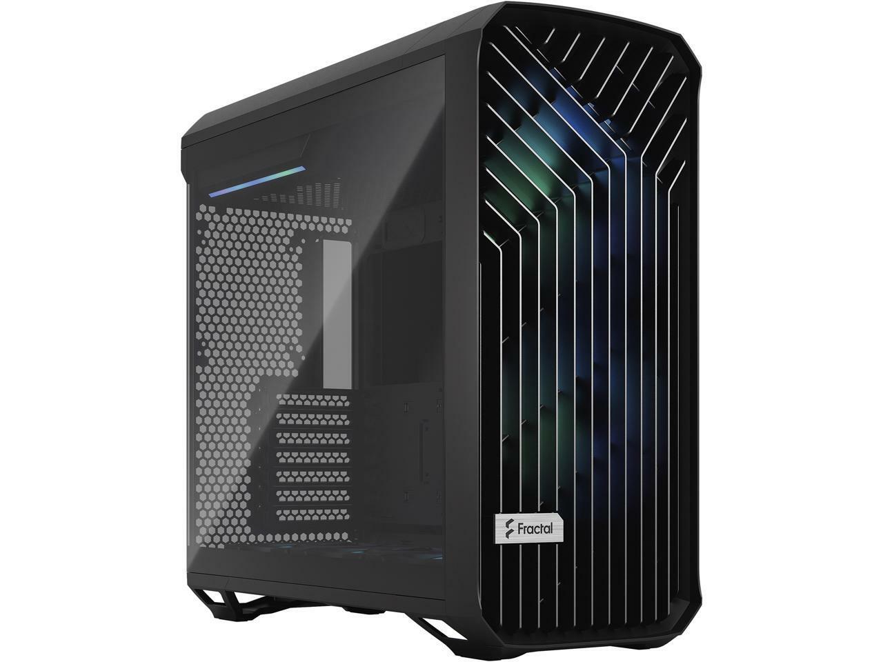 Fractal Design Torrent RGB Black E ATX Tempered Glass High-Airflow Case