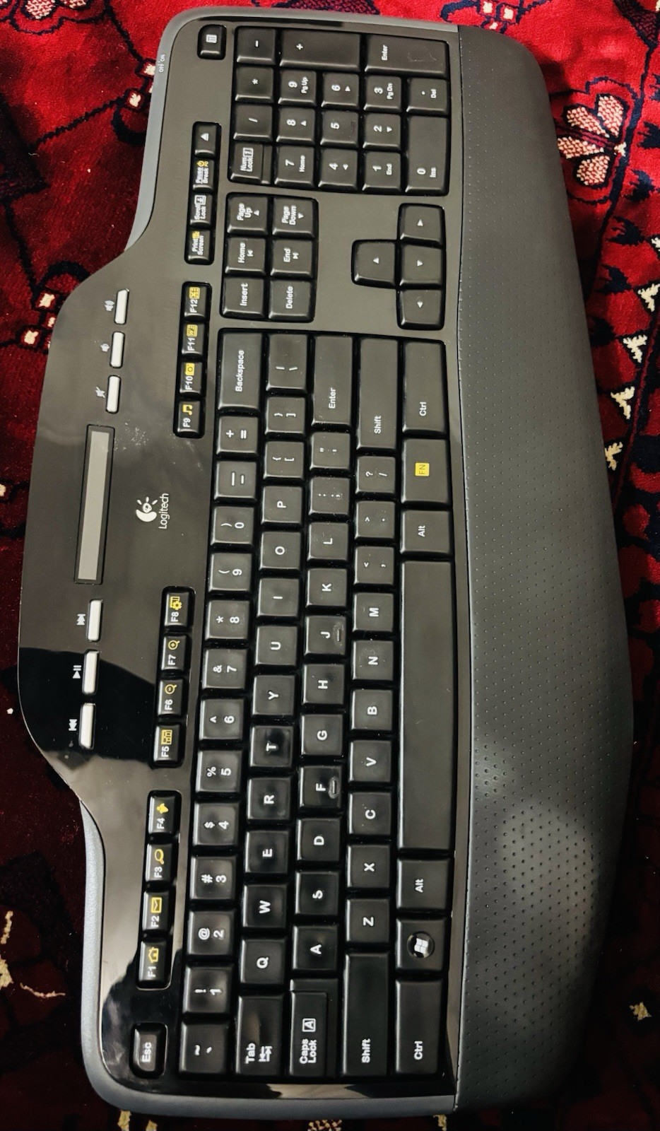 Logitech MK700/MK710 Wireless Ergonomic Keyboard Black English QWERTY 920-002416
