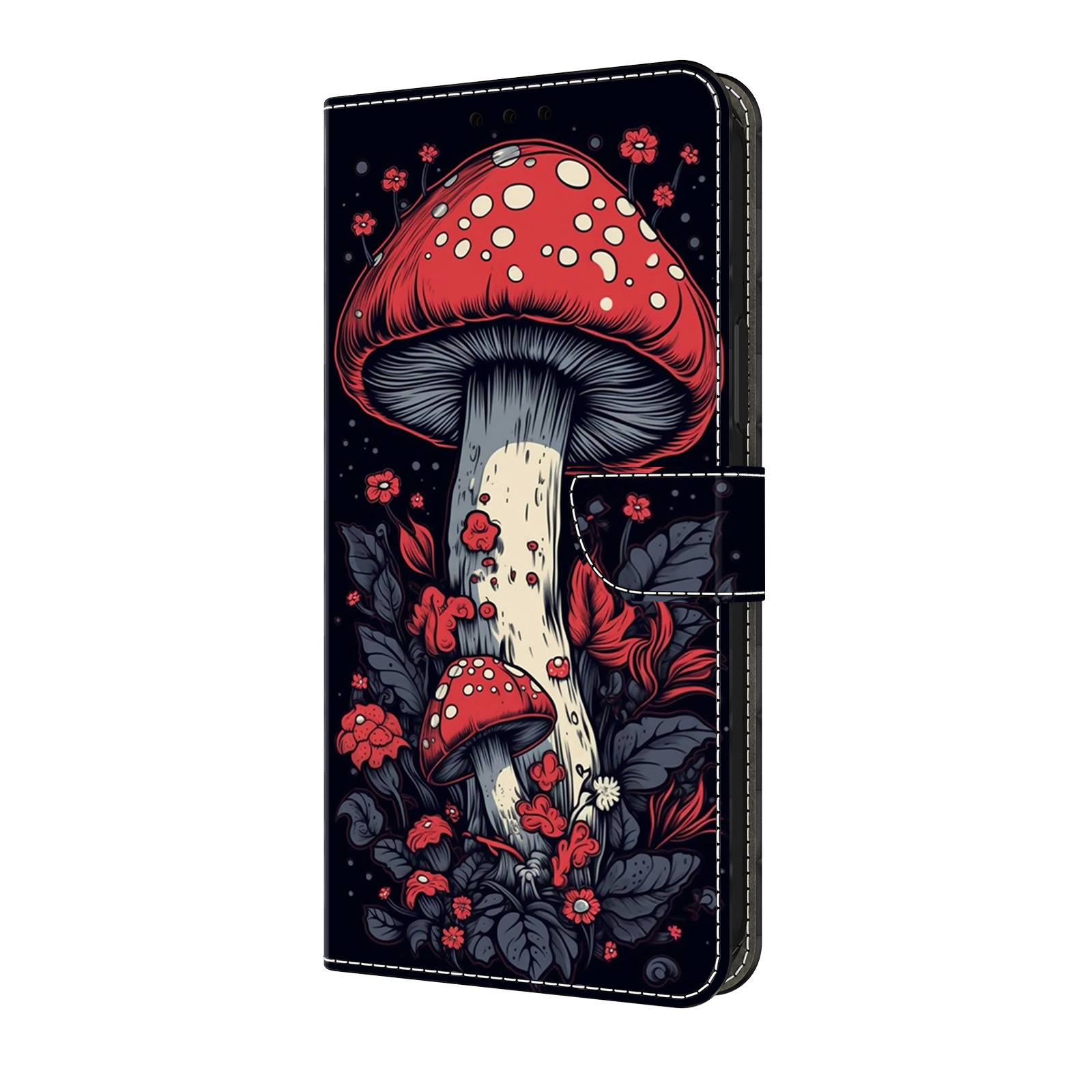 Bird Wolf Cat Flower Card Wallet Cover Case For A40 A50 A42 A20E A31 A20S A11