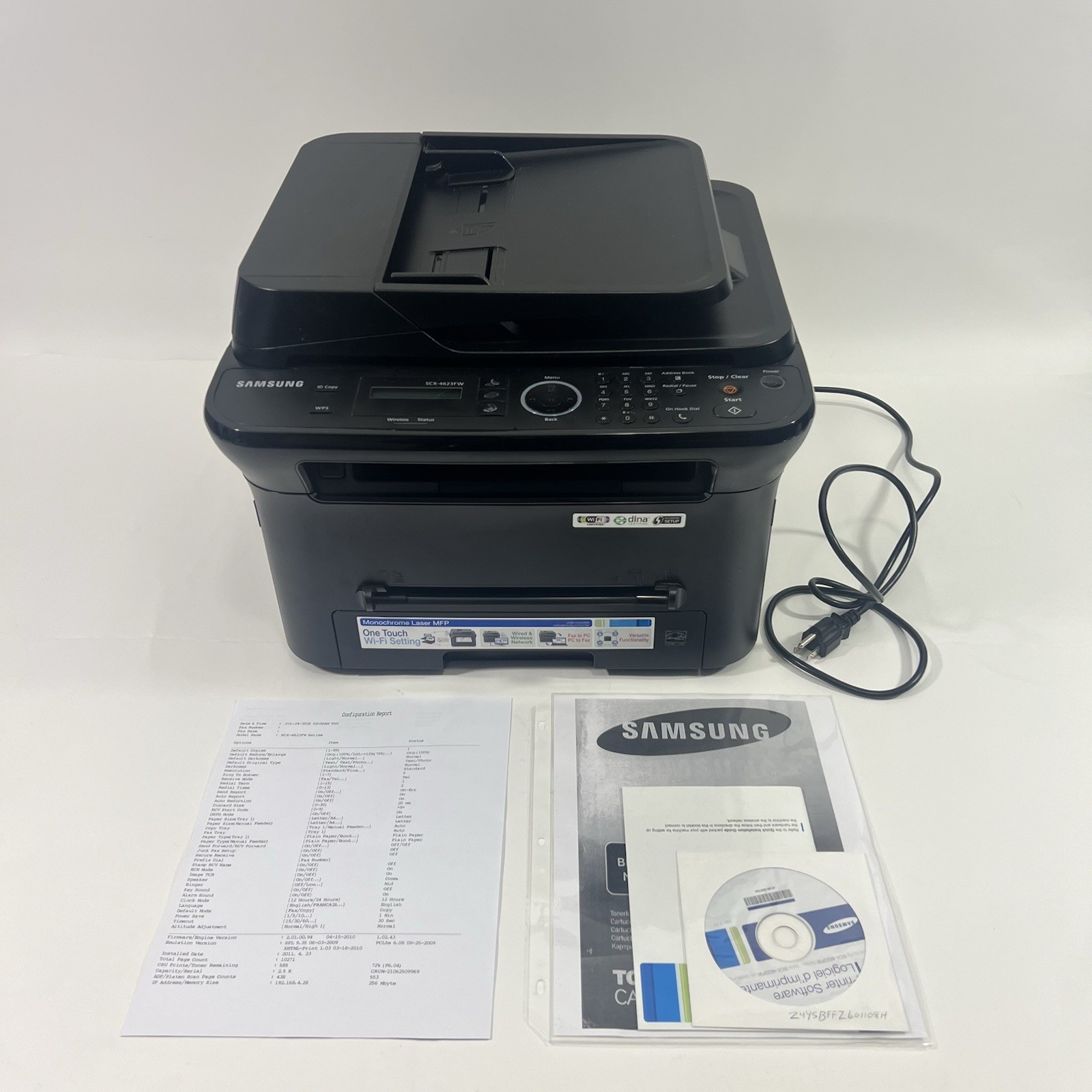 Samsung SCX-4623F All-In-One Laser Printer Copier Fax Printer