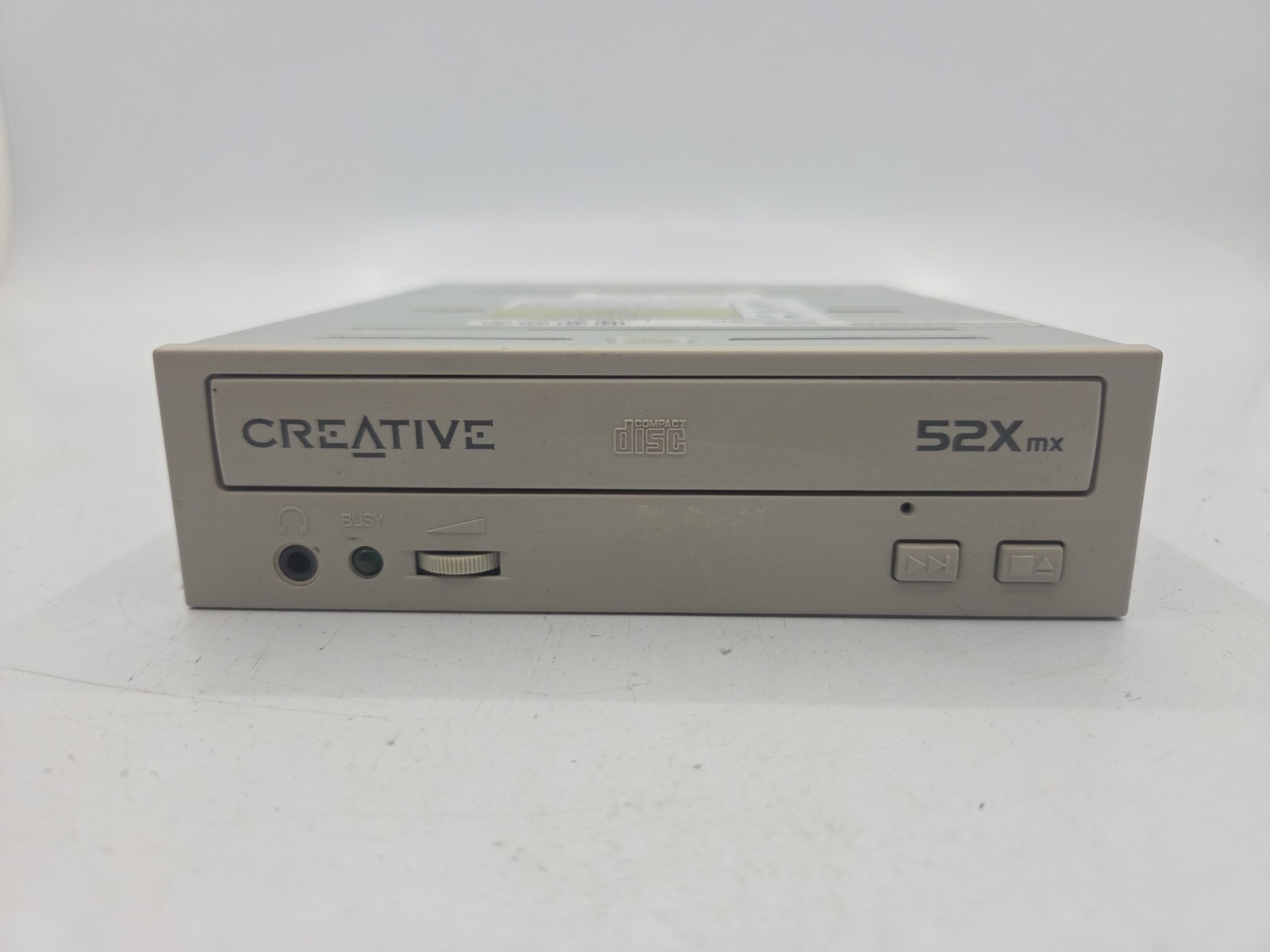 Creative Labs CD5233E 52X MX IDE PATA CD-ROM Drive Beige Vintage PC Tested