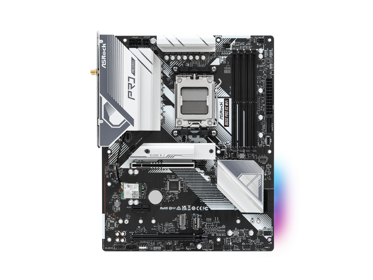 ASRock B650 Pro RS WiFi AM5 AMD B650 ATX Motherboard