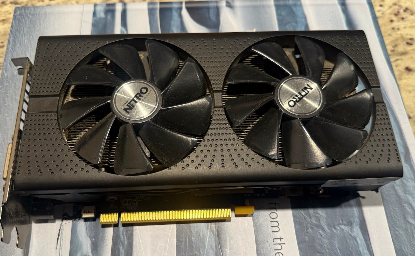 SAPPHIRE AMD Radeon RX 470 Graphics Card 4GB GDDR5 PCIe x16 DVI-D HDCP