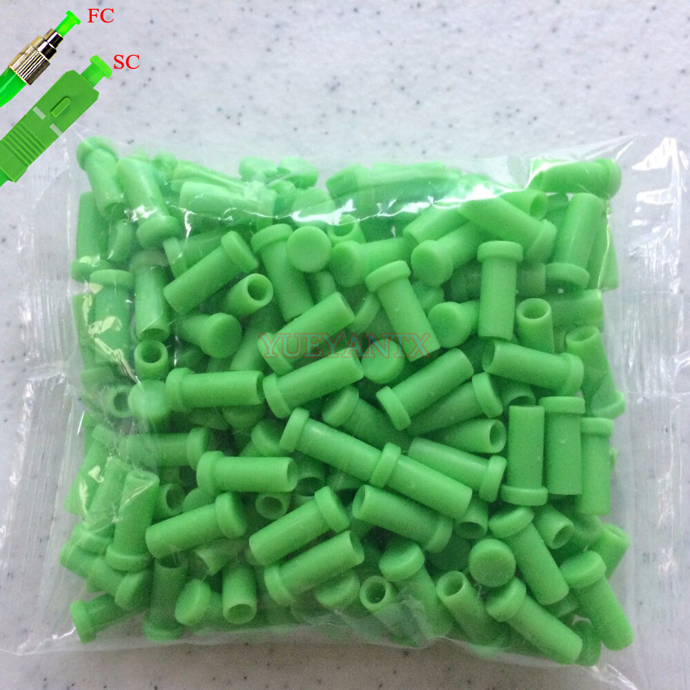 200pcs Fiber Optic Cable Dust Cap Protector ST/SC/FC Dust Cover Clean Connector